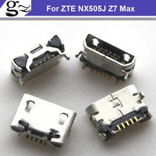 For ZTE NX505J Z7 Max USB socket Charging Port High Quality Free Shipping;2PCS/LOT 2024 - buy cheap