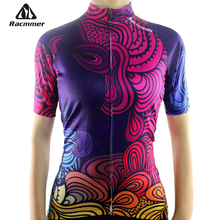 Racmmer 2020 Breathable Cycling Jersey Women Summer Mtb Cycling Clothing Bicycle Short Maillot Ciclismo Bike Clothes #NS-05 2024 - buy cheap