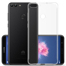 Высокопрозрачный чехол из ТПУ для Huawei Y9 2018, тонкий прозрачный силиконовый прозрачный мягкий чехол-накладка для Y5, Y6, Y7 Prime 2018, чехлы для телефонов 2024 - купить недорого