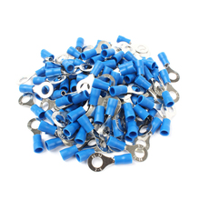50PCS RV2-6 Blue Ring insulated terminal Cable Wire Connector suit 1.5-2.5mm Electrical Crimp Terminal 2024 - buy cheap