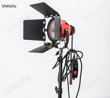 Juego de 3 lámparas para estudio fotográfico, linterna de cabeza roja, 4x55W, tricolor, electroluminiscente + regulable, 800 W, CD50 T07 2024 - compra barato