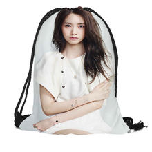 Рюкзак Yoona на заказ, сумка на шнурке, дорожная пляжная школьная сумка, многофункциональный рюкзак с принтом 2024 - купить недорого