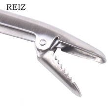 REIZ Stainless Steel Pliers Fish Grip Lip Trigger Lock Gripper Clip Clamp Grabber Fish Plier Hand Tool Grab Fishing Hook 2024 - buy cheap