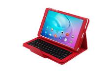 Russian/Hebrew/Spanish Wireless Bluetooth Keyboard + Leather Case Cover For Huawei MediaPad T2 Pro 10 FDR-A01W FDR-A03L Tablet 2024 - buy cheap
