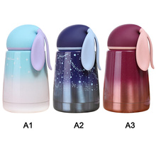Cute 300ML Rabbit Shape Thermos Stainless Steel Vacuum Flask Mug Cup Coffee Milk Food Thermo Bottle Kids Gift Thermocup Termos 2024 - buy cheap
