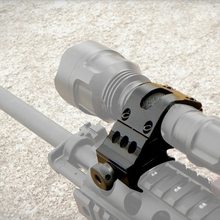 1" 25mm Airsoft Ring Rail Mount Offset Ring Side Gun Torch Mount For Flashlight Laser / Rifle Scope Mount Fit 20mm Rail RL2-0002 2024 - buy cheap