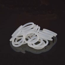 1pcs Silicone O-ring white Wire diameter 3.5mm VMQ seal OD 255mm-300mm High temperature resistance Food contact level rubber 2024 - buy cheap