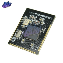 Nrf51822 core51822 ble 4.0 bluetooth 2.4g módulo placa de antena sem fio para ulp spi i2c uart interface compatível série nrf24l 2024 - compre barato