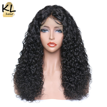 Curly Lace Front Human Hair Wigs 250% Density Lace Wigs For Women Brazilian Remy Human Hair Full Lace Front Wig With Baby Hair 2024 - buy cheap