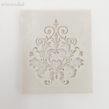 Minsunbak molde de silicone europeu em relevo, ferramenta de decoração bordada de borda de bolo, acessórios de cozinha 2024 - compre barato