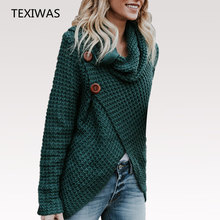 TEXIWAE-cárdigans informales para mujer, Chaqueta de punto con botones, ropa de calle femenina, informal, informal, de otoño y primavera 2024 - compra barato