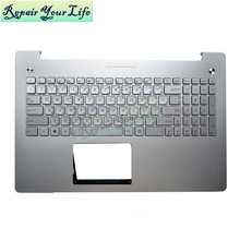 New Laptop keyboard for ASUS N550 N550JA N550JV N550JX Thailand TI TA backlit keyboard with C shell 0KNB0-6629TA00 0KN0-N43TA23 2024 - buy cheap