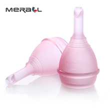 Coletor menstrual silicone grau médico, anti-vazamento com válvulas de drenagem, copos para período menstrual, produto de higiene feminina certificado 2024 - compre barato