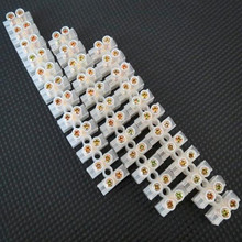 10A 2-Position Wire Connector Plastic Barrier Terminal Block High Quality 2024 - buy cheap
