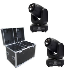 (2 pieces) Flight Case Packing 150W High Output Moving Head LED Spot Light Professional DJ Gobo Effect Spot Stage Lighting 2024 - buy cheap