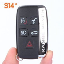 Five-button Black Car Key Smart Card Remote Control Key Shell Suit For Land Rover Land Rover Range Rover Aurora Jaguar XFJF 2024 - buy cheap