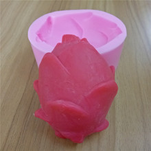 Molde de silicone para sabão de fruta 3d, forma de silicone para sabonete artesanal 2024 - compre barato