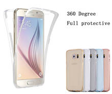 Clear Soft Phone Case For Samsung Galaxy A6 A8 Plus 2018 A30 A51 A71 A20  J3 J5 J7 2015 2016 2017 Neo Prime Silicone Full Cover 2024 - buy cheap