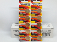 20 unids/lote nueva Original de Panasonic CR2032 CR 2032 celda de botón de 3V de batería de baterías para ver la computadora 2024 - compra barato