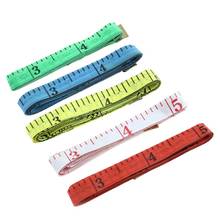 Useful Body Measuring Ruler Sewing Tailor Tape Measure Soft 155cm Sewing Ruler Meter Sewing Measuring Tape Random Color 2024 - buy cheap