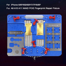 Многофункциональная платформа для обслуживания материнской платы для iPhone 6/6p/6s/6sp/7/7p/8/8p NAND PCIE, приспособление для ремонта отпечатков пальцев 2024 - купить недорого