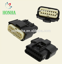 1 un 16 pinos/way farol fêmea plugue conector de farol com terminal 33472-1601 2024 - compre barato