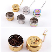 Stainless Steel Tea Strainer Infuser Tea Locking Ball Tea Mesh Herbal Ball cooking tools 2024 - compre barato