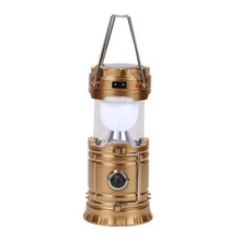 Big Collapsible Solar Portable Camping Lantern LEDs Rechargeable Tent  Hand Lamp for Hiking Emergencies Lighting 2024 - buy cheap