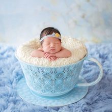 Чайная чашка для новорожденных, реквизит для фотографирования новорожденных, фирменные детские сиденья, подарок для детского душа, # P0407 2024 - купить недорого
