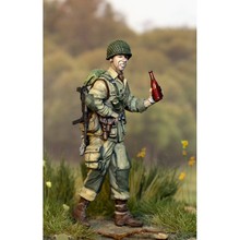 Kit de modelo de figura de resina de la Segunda Guerra Mundial, escala 1/35, escala 1, sin pintar 2024 - compra barato