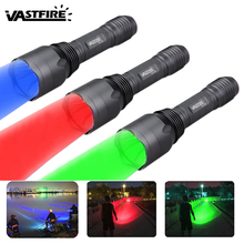 10000 Lumens Blue/Red/UV/Green Tactical Hunting Torch Portable Gray Waterproof Weapon Gun Lights 1 Mode 2024 - buy cheap