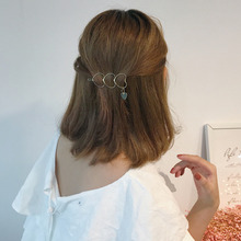 Nuevo elegante Metal accesorios para el cabello soporte de aleación horquillas corazones estrellas pinzas para el cabello para mujeres Barette Chevaux niñas horquilla 2024 - compra barato