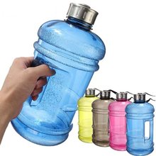 2.2L Handle Portable Water Bottle Fitness Training Camping Running Portable Large Capacity Water Bottles 2024 - buy cheap