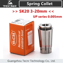 Mandril de pinza SK20 de 3mm a 20mm de precisión de 0.005MM para herramienta de torno CNC de fresado y motor de husillo Q.CH 2024 - compra barato