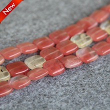 For Necklace&Bracelet 14mm Multicolor Pink Watermelon Tourmaline Chalcedony Beads Women Gifts 15inch Loose Jewelry Making Design 2024 - buy cheap