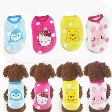 Free Shipping XXXS/XXS/XS New Cute Cartoon Animal Puppy Winter Warm Thick Sweaters Baby Pet Clothes Teacup Dogs Clothing 2024 - buy cheap