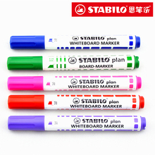 5pcs Stabilo 641 Round Head Whiteboard Pen Color Teaching Pen Erasable Dry Erase Markers Office & School Supplies 2024 - buy cheap