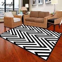 Zeegle Zebra Design Carpets For Living Room Non-slip Floor Mat Kids Room Bedroom Carpets Bedside Rugs Office Chair Floor Mats 2024 - buy cheap