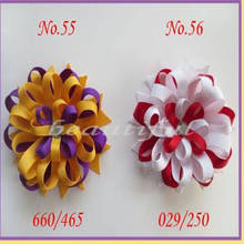 200 pcs BLESSING Good Girl Boutique Modern Style D- Bird's Nest Hair Bow Clip 200 No 2024 - buy cheap