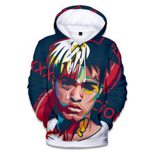 2018 Hot Raper Xxxtentacion 3D Hoodies Men/women Fashion High Quality 3D Style Harajuku Xxxtentacion Men's Hoodies sweatshirt 2024 - buy cheap