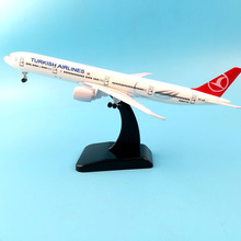 Avião modelo aliexpress 11.11, aeronave de 20cm, modelo de avião da turquia, aéreo modelo 777, brinquedo de presente 2024 - compre barato