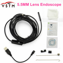 1M/1.5M/2M/3M 5.5mm Lens Android OTG USB Endoscope Camera Smart Android Phone USB Borescope Inspection Snake Tube Camera 6LED 2024 - buy cheap