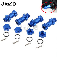 1 Juego de adaptador de extensión de rueda hexagonal M17, 17mm, M37, 37mm, 12mm, antipolvo, Capx4, acoplador más largo para piezas de coche modelo RC 1/8 2024 - compra barato