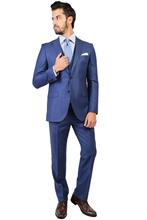 Terno de noivado feito sob medida 2016, smoking azul com lapela de padrinho, casamento/jantar, padrinho, jaqueta + calça + gravata + colete b343 2024 - compre barato