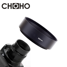 Camera Lens Hood Metal Standard 49mm 52mm 58mm 55mm 62mm 67mm 72mm 77mm 82mm Screw-in Tubular Lente Protect For Canon Nikon Sony 2024 - buy cheap