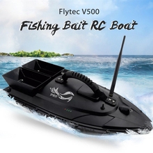 Flytec V500 50 см рыболовная приманка RC лодка 500 м дистанционный рыболокатор 5,4 км/ч 2-24 ч использование времени двойной мотор открытый игрушка подарок для детей 2024 - купить недорого