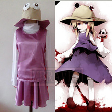 Anime Touhou Project Mountain of Faith Moriya Suwako Frog Cosplay Costume 2024 - buy cheap