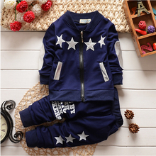 Clothing Sets new fashion baby boys/girls christmas tracksuit set long sleeve kids outfits suits Zip cardigan star sports suit 2024 - buy cheap