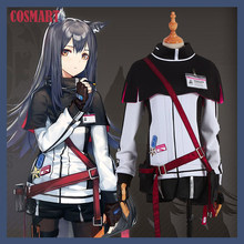 Game Arknights Texas Cosplay Costume Uniform Daily Wear With Ears Tails Halloween Suit For Women Outfit New 2019 2024 - buy cheap