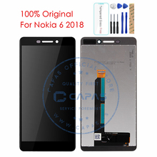 Original For Nokia 6.1 LCD Display Touch Screen Panel For Nokia 6 2018 LCD Digitizer Touchscreen Replacement Spare Repair Parts 2024 - buy cheap